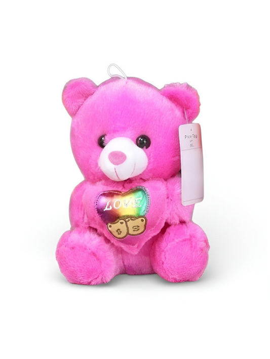 Teddy Bear Plush Toy with Heart – 21 cm Soft Cuddly Stuffed Animal ST16168.
