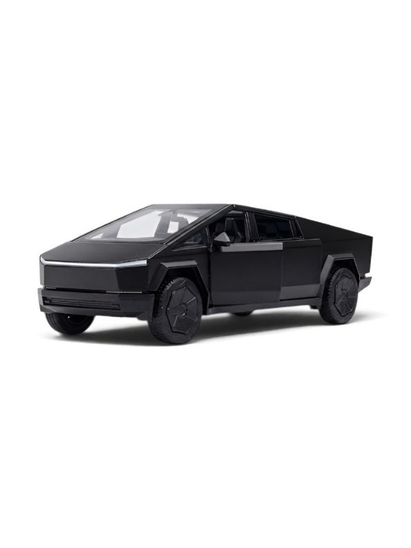 Tesla Cybertruck 1:32 Scale Die-Cast Model Car with Acrylic Display Case – Black Collectible MD31