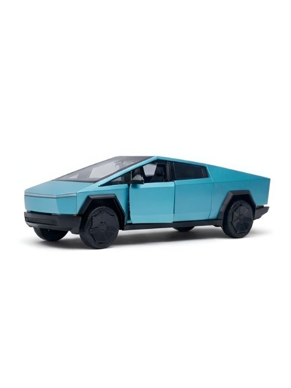 Tesla Cybertruck 1:32 Scale Die-Cast Model Car with Acrylic Display Case – Collectible MD31