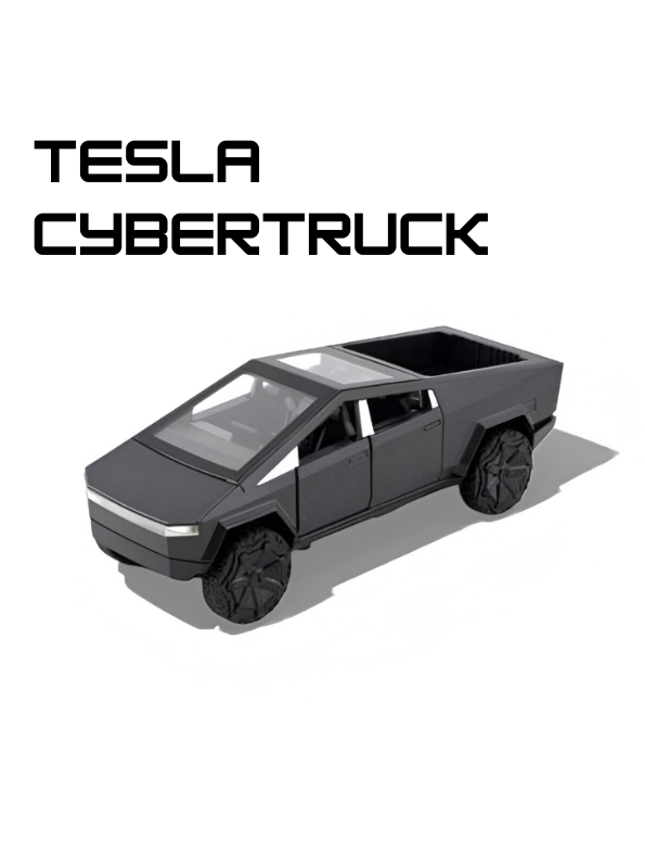 Tesla Cybertruck Diecast Model Car Scale 1:35 Black LMI15622.