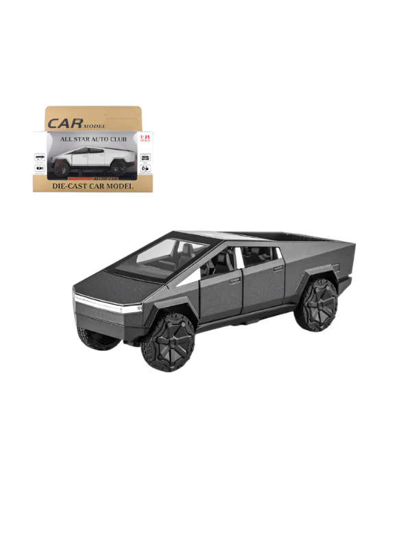 Tesla Cybertruck Diecast Model Car Scale 1:35 Black LMI15622.