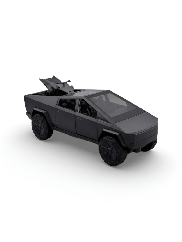 Tesla Cybertruck Remote Control 1:24 Scale Diecast Metal Car Black LMI16542.