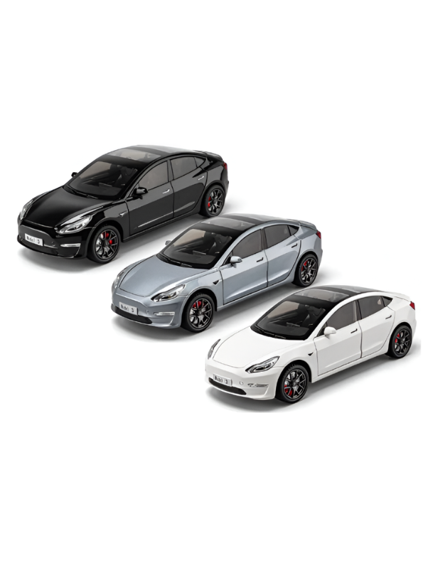 Tesla Model 3 1:24 Scale Diecast Car – Detailed Collectible Replica LMI15790.