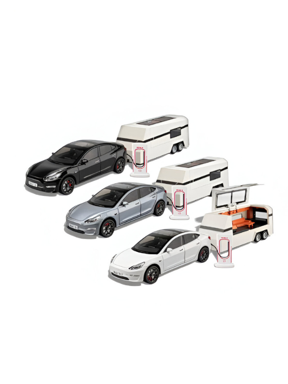 Tesla Model 3 1:24 Scale Diecast Car – Detailed Collectible Replica LMI15790.