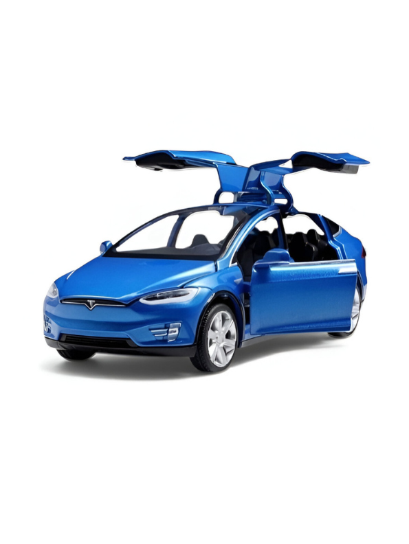 Tesla Model X Diecast Car 1:22 Scale Metal Model TV6221.