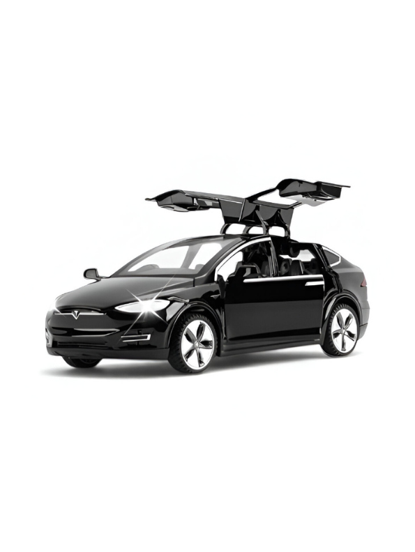 Tesla Model X Diecast Car 1:22 Scale Metal Model TV6221.
