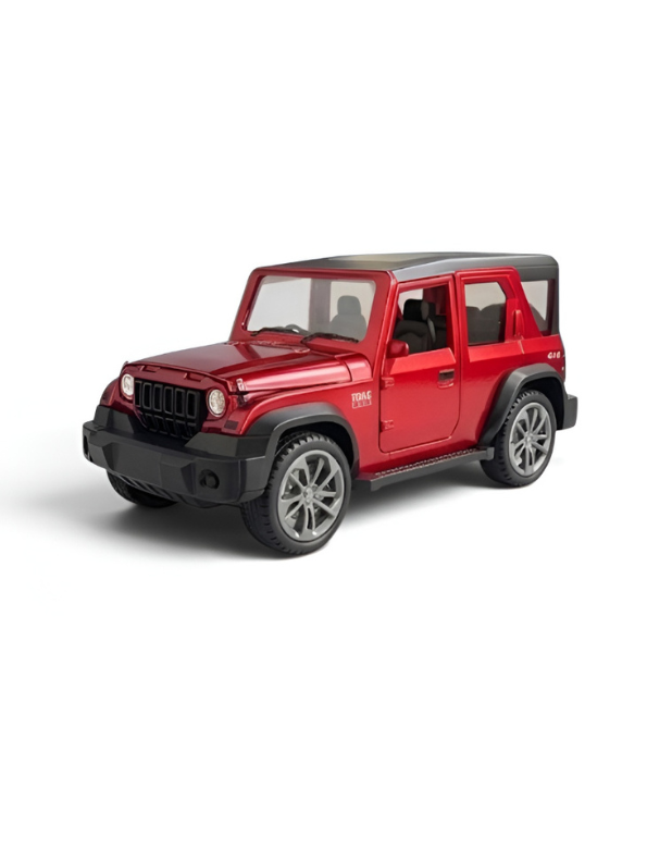 Thar 4x4 Diecast Model Car 1:24 Scale Off-Road SUV Collectible Toy TV6529.