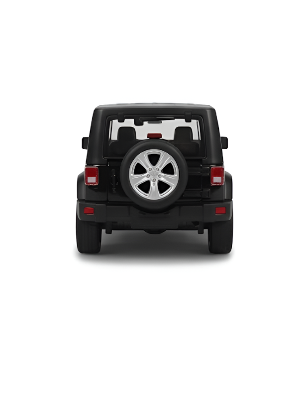 Thar 4x4 Diecast Model Car 1:24 Scale Off-Road SUV Collectible Toy Black TV6529.