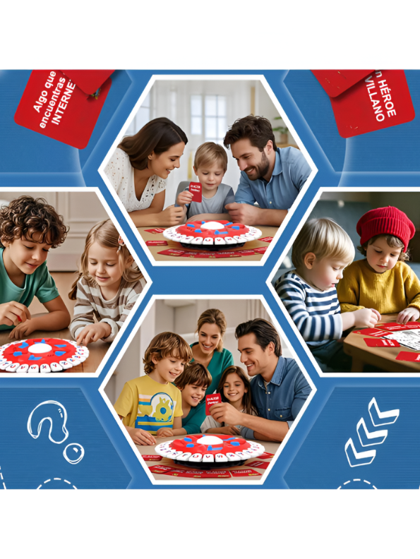 Think Words Family Board Game | Fast-Paced Alphabet & Vocabulary Game & Brain Teaser Game for Kids TV7168