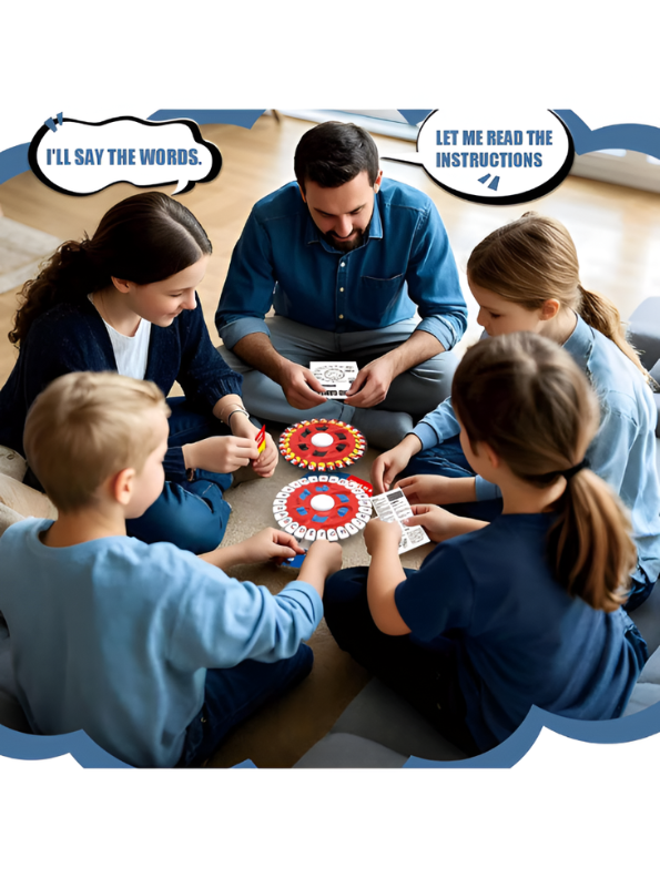 Think Words Family Board Game | Fast-Paced Alphabet & Vocabulary Game & Brain Teaser Game for Kids TV7168