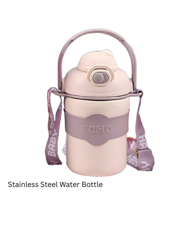 ThirstMate – 850ml Stainless Steel Water Bottle with Neck Handle NOV3969.