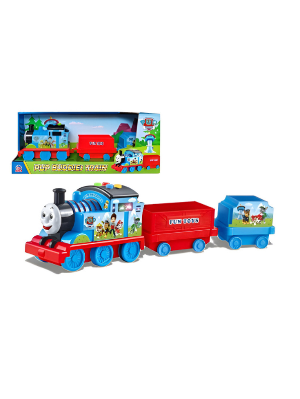 Thomas Pup Buddies Train Toy with Sound and Music – Kids Cartoon Steam Engine Train NX15399.