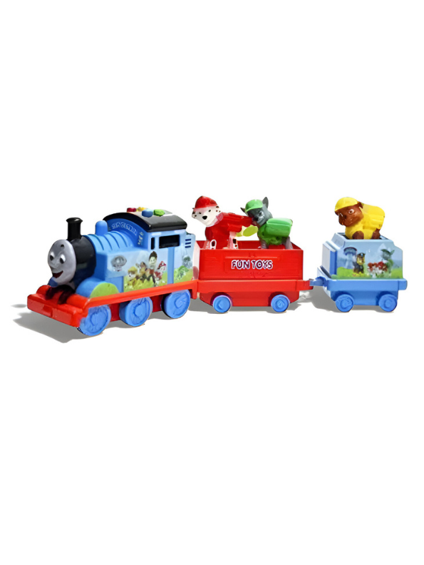 Thomas Pup Buddies Train Toy with Sound and Music – Kids Cartoon Steam Engine Train NX15399.