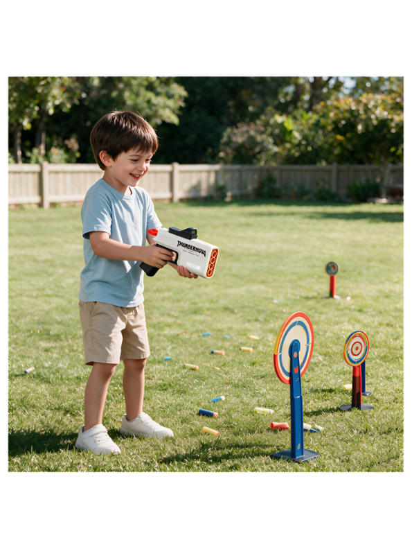 Thundernova RD-04 1`-Hole Soft Foam Dart Blaster Toy LMI16922.
