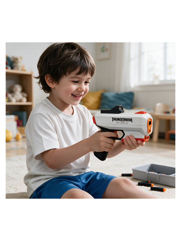 Thundernova RD-04 1`-Hole Soft Foam Dart Blaster Toy LMI16922.