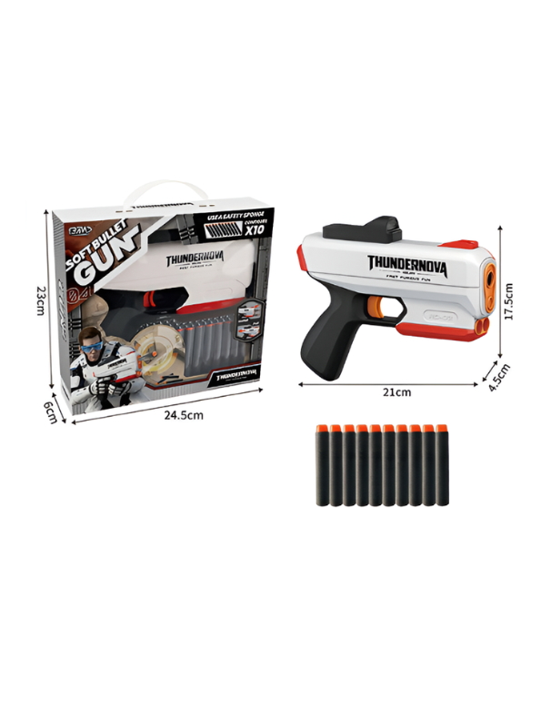 Thundernova RD-04 1`-Hole Soft Foam Dart Blaster Toy LMI16922.