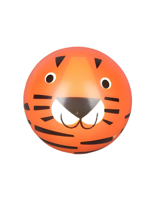 Tiger Soft Foam Ball – Sting-Free PU Toy Soccer Ball Orange LMI10561.