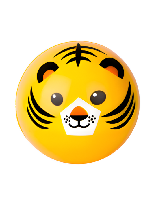 Tiger Soft Foam Soccer Ball – Sting-Free PU Toy for Indoor & Outdoor Play LMI10561.
