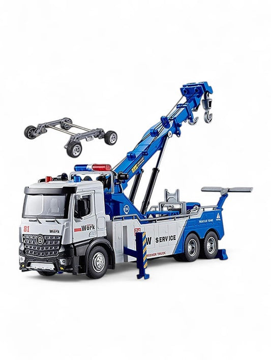 Tow Service Truck Die-Cast Model 1:24 Scale For Kids - Durable & Realistic Play | NX-O-24 - Toyloft