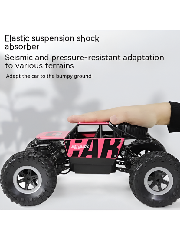 High-Speed 4x4 Remote Control Rock Crawler – Alloy All-Terrain RC Off-Road Vehicle TV3673