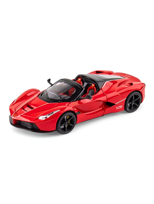 Ferrari LaFerrari Aperta 1:35 Scale Luxury Model Car – Red Pull-Back Action, Opening Doors, Premium Collectible Diecast Car MD2501