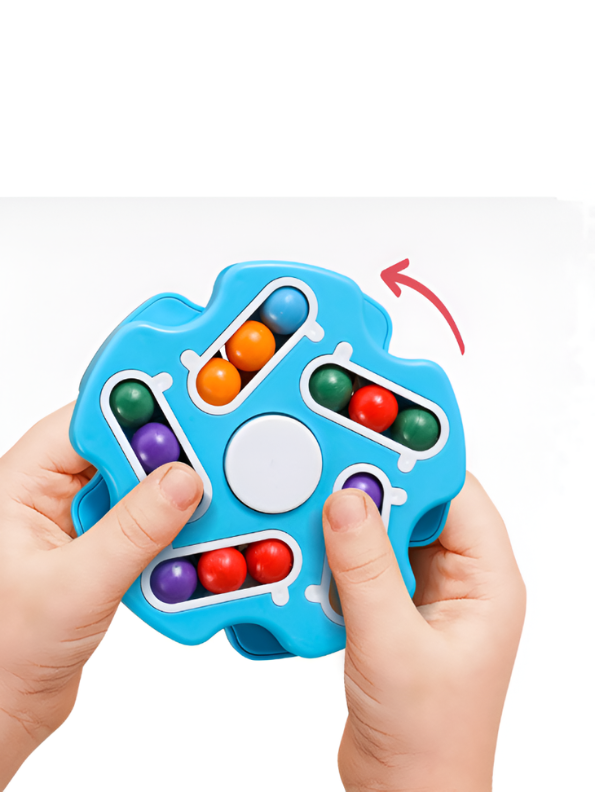 Fidget Spinner Magic Cube – Double-Sided Color-Matching Sensory Puzzle Toy for Kids and Adults TV4844