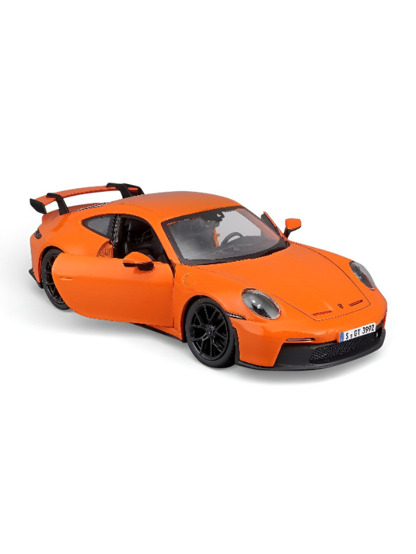 Porsche 911 GT3 (992) Die-Cast Model Car – Orange Collector’s Edition Premium Scale Replica | Collectible Sports Car Model MD2641
