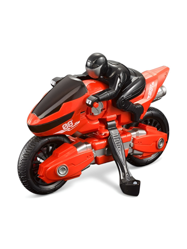 2.4GHz Drift RC Racing Motorcycle with Rider – Swing Action Remote Control Bike, High-Speed Fire Knight Design for Kids & Adults TV2357
