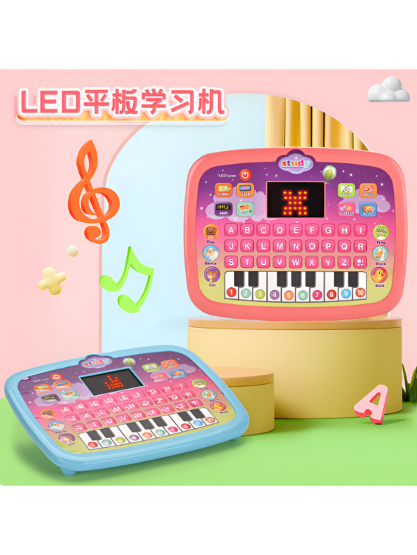 Interactive Educational Tablet Toy for Kids – Letter, Number & Music Learning Pad TV5168