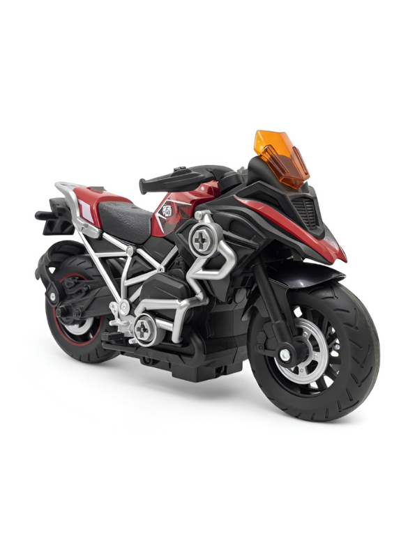 Take-Apart Motorcycle Toy Set for Kids: DIY STEM Building Kit TV4749