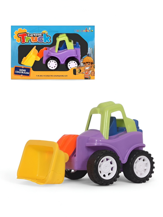Construction Truck Toy with Movable Scoop – Durable Engineering Vehicle for Kids & Toddlers | Educational Construction Digger Toy TV3605