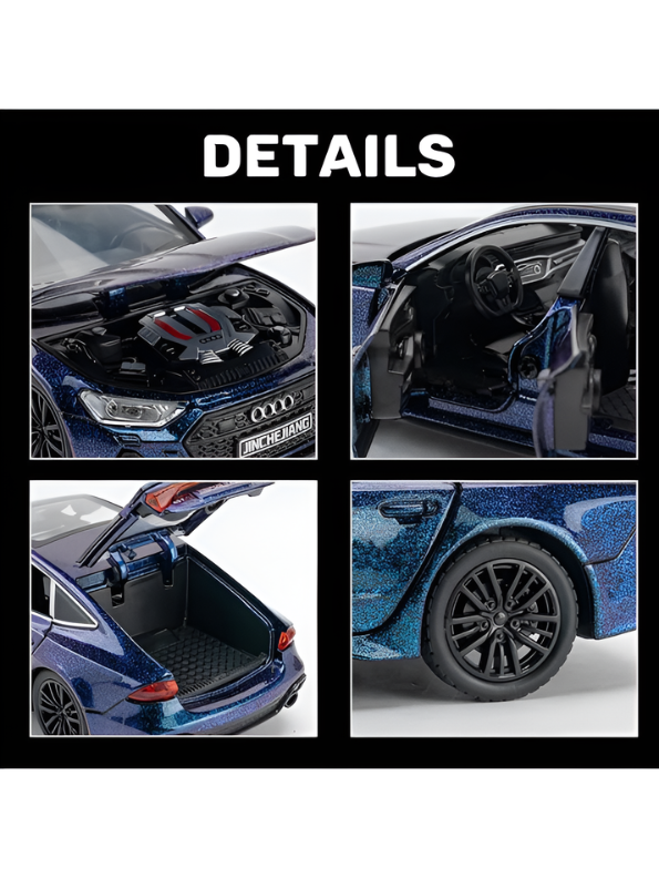 Audi RS7 Sportback 1:32 Diecast Model Car – Premium Collectible, Detailed Scale Replica TV4977