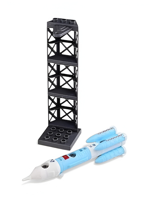 4-in-1 Space Exploration Take-Apart Toy Set for Kids – DIY Rocket, Space Shuttle & Satellite Building Kit with Astronaut Figure, Tools & STEM Learning Play MD1497