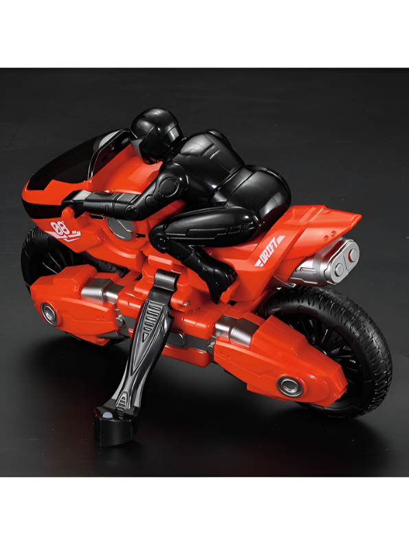 2.4GHz Drift RC Racing Motorcycle with Rider – Swing Action Remote Control Bike, High-Speed Fire Knight Design for Kids & Adults TV2357
