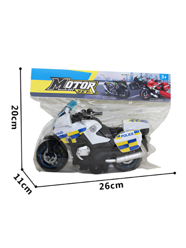 DIY Police Motorcycle Toy Set for Kids | Educational Assembly Construction Toy TV4803