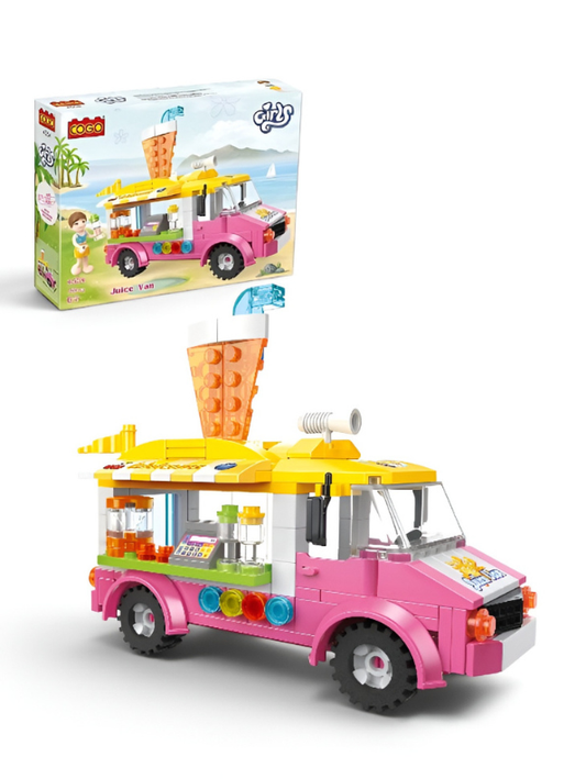 Juice Van Building Blocks Set – 189 Pieces Educational Toy for Kids TV5968