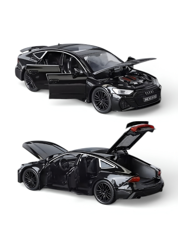 Audi RS7 Sportback 1:32 Diecast Model Car – Black Premium Collectible, Detailed Scale Replica TV4977