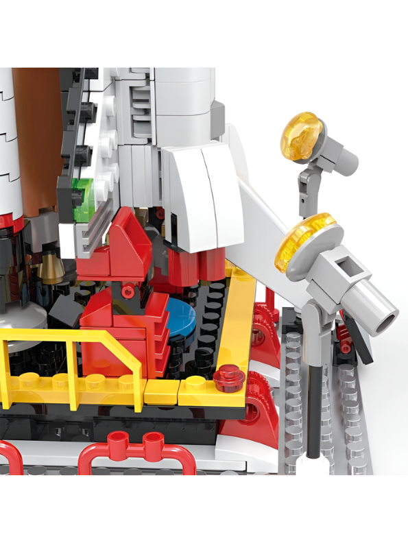 Space Shuttle Endeavour Building Block Set (421 Pieces) – NASA-Inspired Rocket Kit with Launch Pad, Satellites & Astronaut Minifigures | STEM Educational Construction Toy for Kids Ages 6+ TV1132