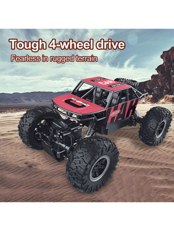 High-Speed 4x4 Remote Control Rock Crawler – Alloy All-Terrain RC Off-Road Vehicle TV3673