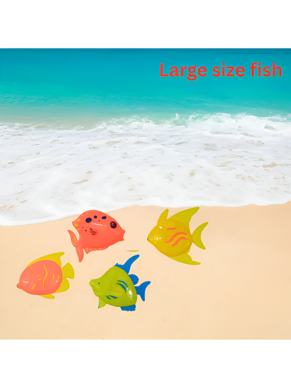 Magnetic Fishing Toy Game Set for Kids – Pink 11-Piece Toddler Bath & Pool Play Set with 8 Large Floating Fish, Crab Pond, Extendable Fishing Pole & Net – Educational Water Sensory Learning Toy for Boys and Girls MD2819