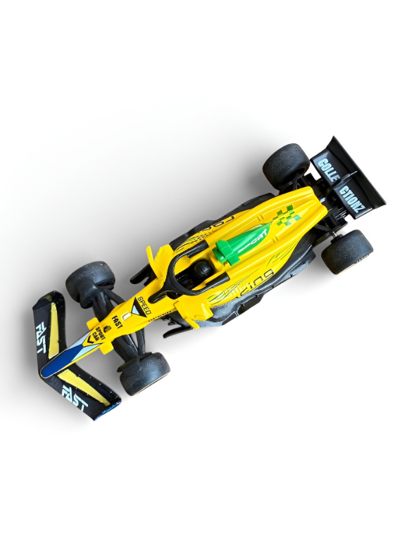 Formula 1 1:43 Scale Diecast Racing Car Set (Pack of 4) – High-Speed F1 Model Toy Cars for Kids, Collectors & Motorsport Enthusiasts TV6902