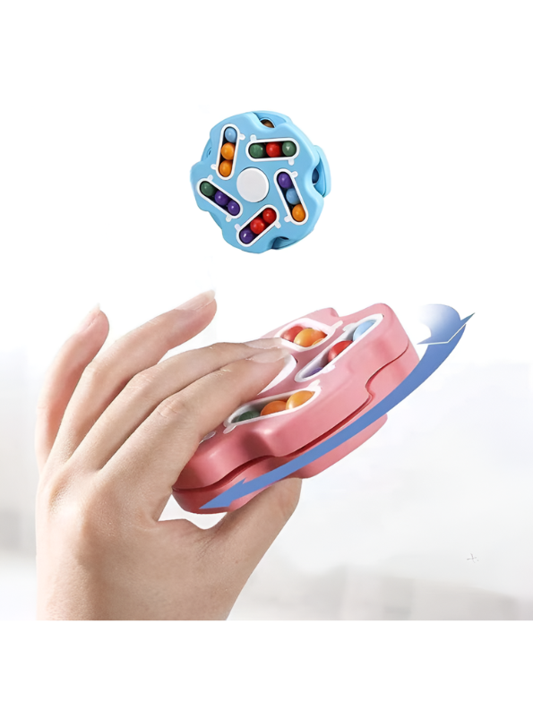 Fidget Spinner Magic Cube – Double-Sided Color-Matching Sensory Puzzle Toy for Kids and Adults TV4844