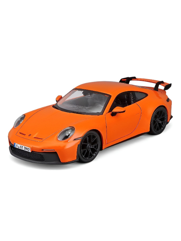 Porsche 911 GT3 (992) Die-Cast Model Car – Orange Collector’s Edition Premium Scale Replica | Collectible Sports Car Model MD2641