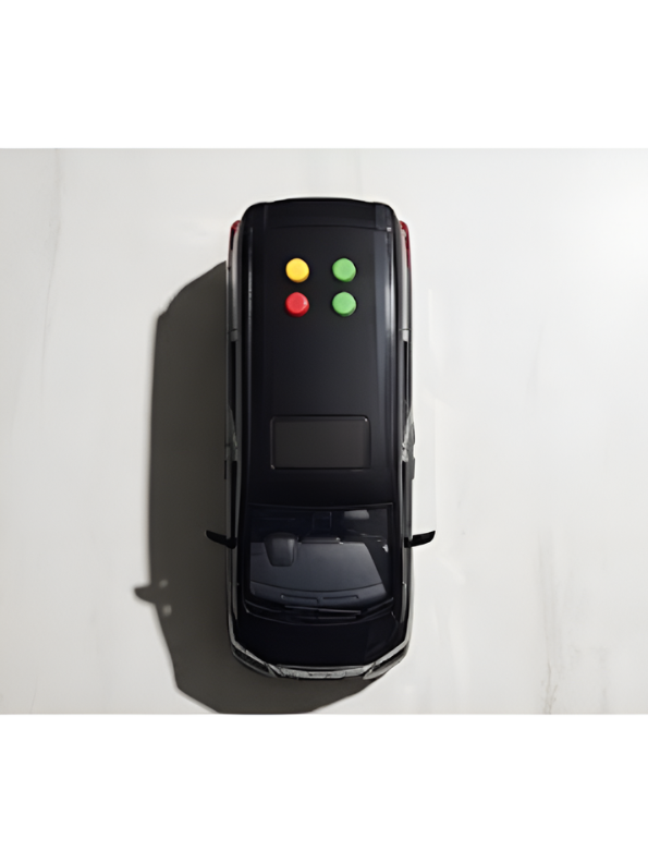 Toyota Alphard Toy Car Black  Minivan Model with Sound and Light Buttons – Premium Diecast Miniature Van for Kids and Collectors TV5245.