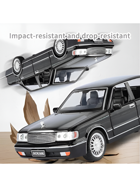 Toyota Crown Luxury Sedan Diecast Model Car 1:32 Scale Vintage Collectible Metal Car TV6302.