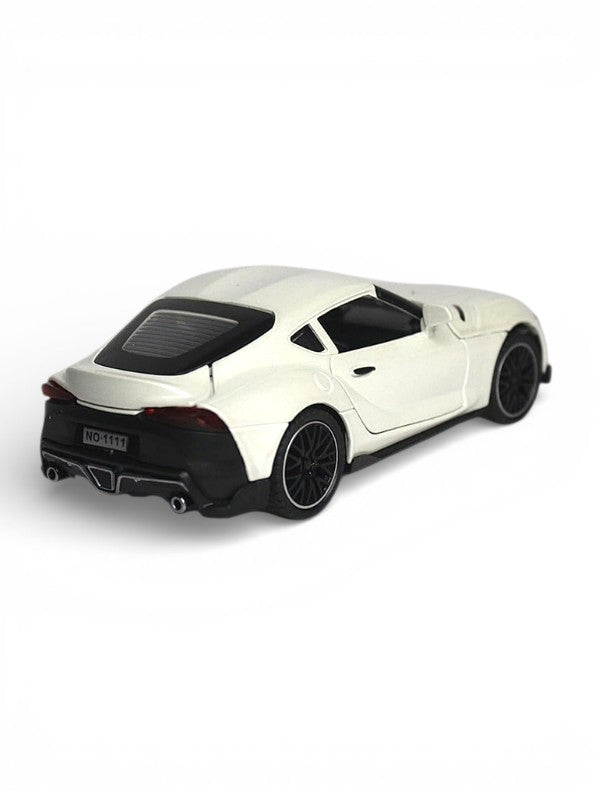 Toyota GR Supra Diecast Model Car 1:32 Scale White LMI15515.