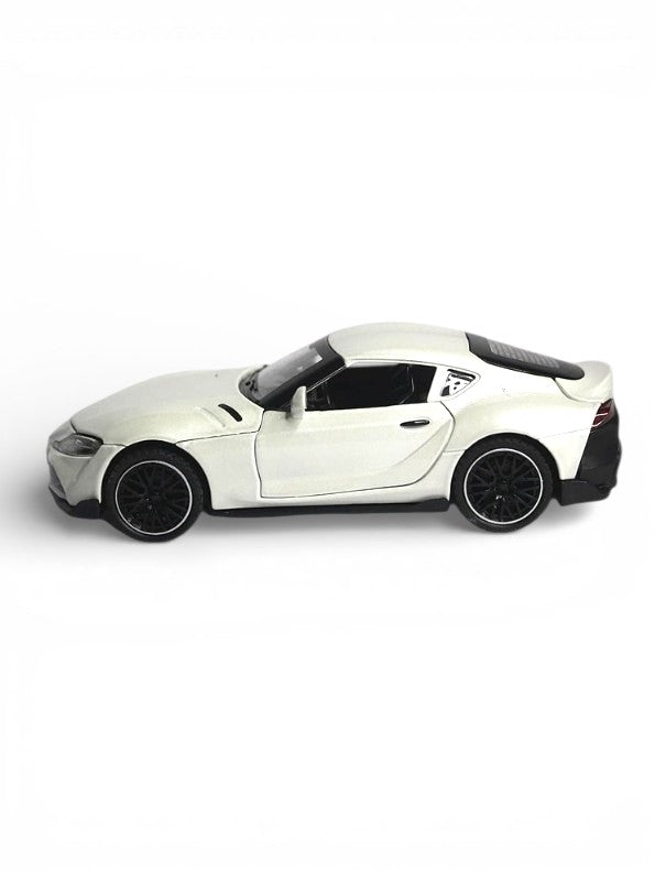 Toyota GR Supra Diecast Model Car 1:32 Scale White LMI15515.