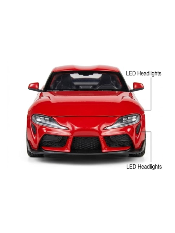 Toyota GR Supra Diecast Model Car 1:32 Scale Red LMI15515.