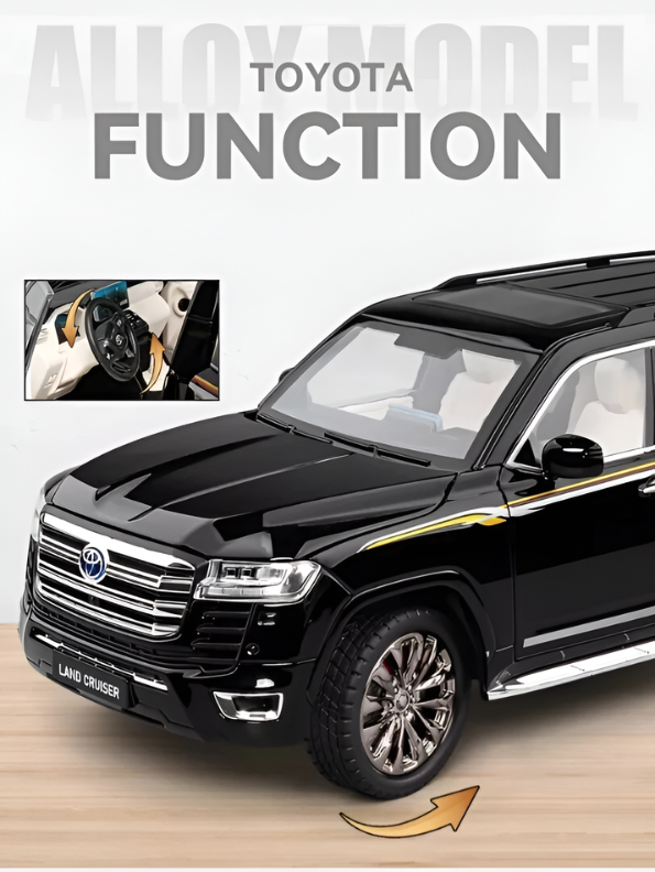 Toyota Land Cruiser 1:18 Scale Diecast Alloy Model Car TV4742.