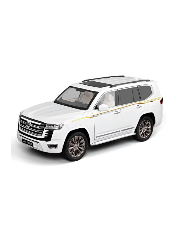 Toyota Land Cruiser LC300 Diecast Metal Toy Car 1:32 Scale with Acrylic Display Case MD30